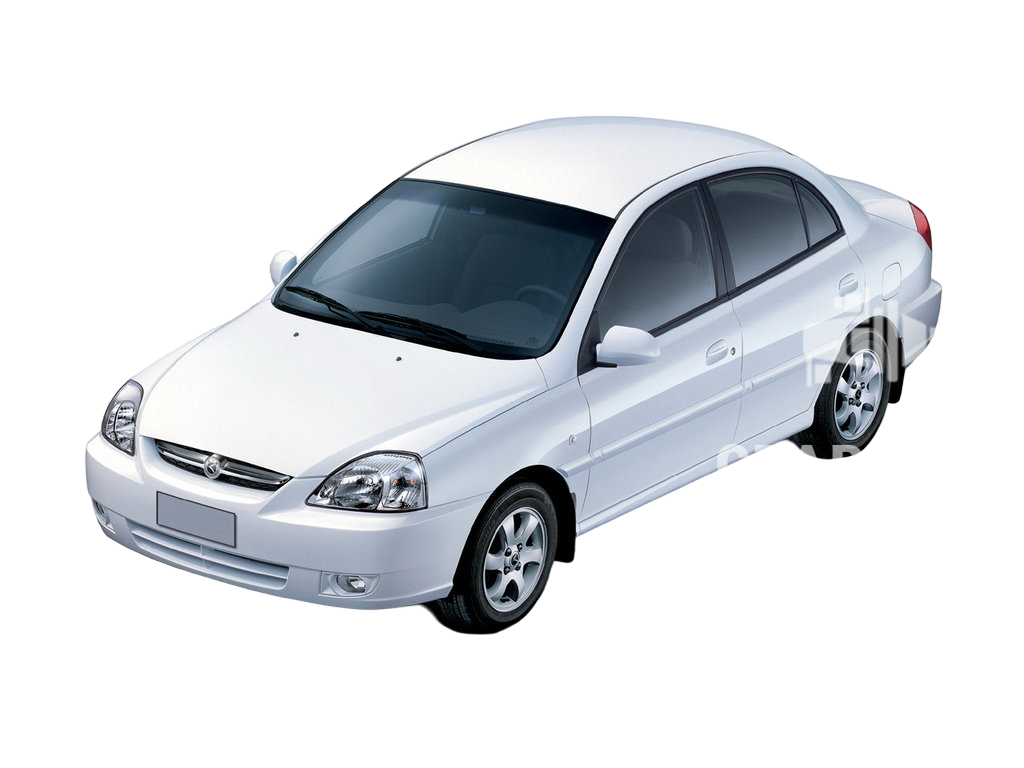 Киа Рио 1, рестайлинг