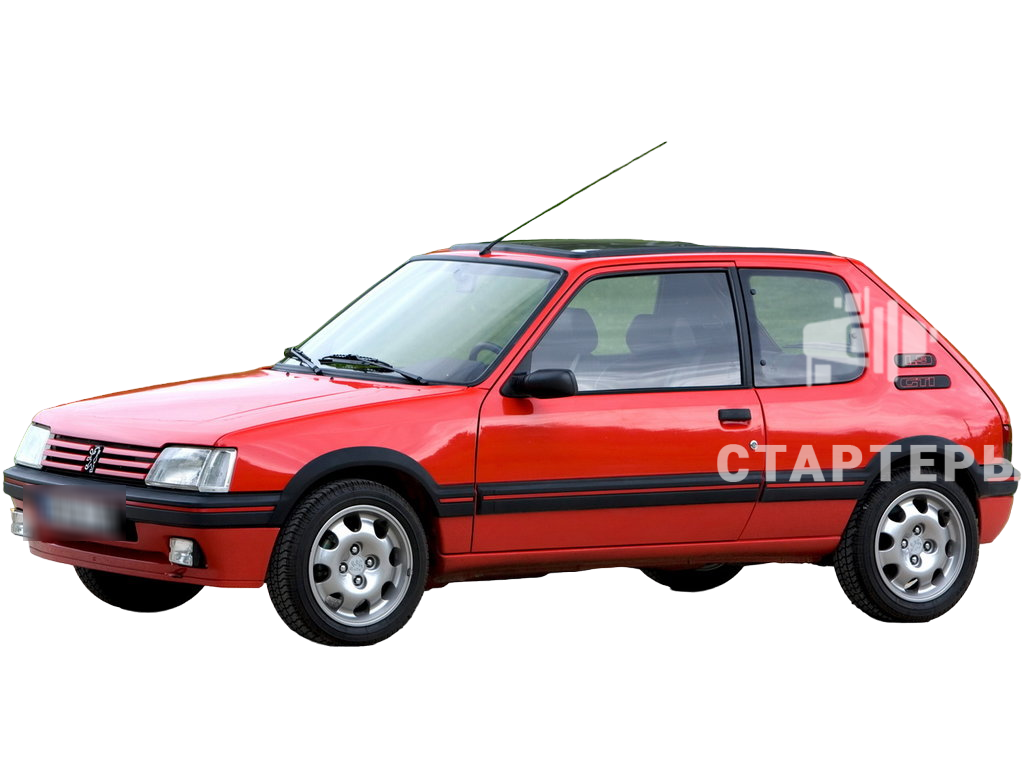 Пежо 205 1, рестайлинг Хэтчбек