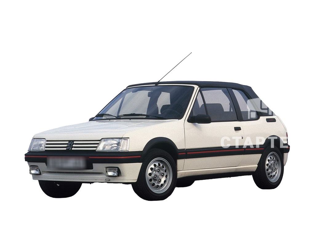 Пежо 205 1, рестайлинг Кабриолет
